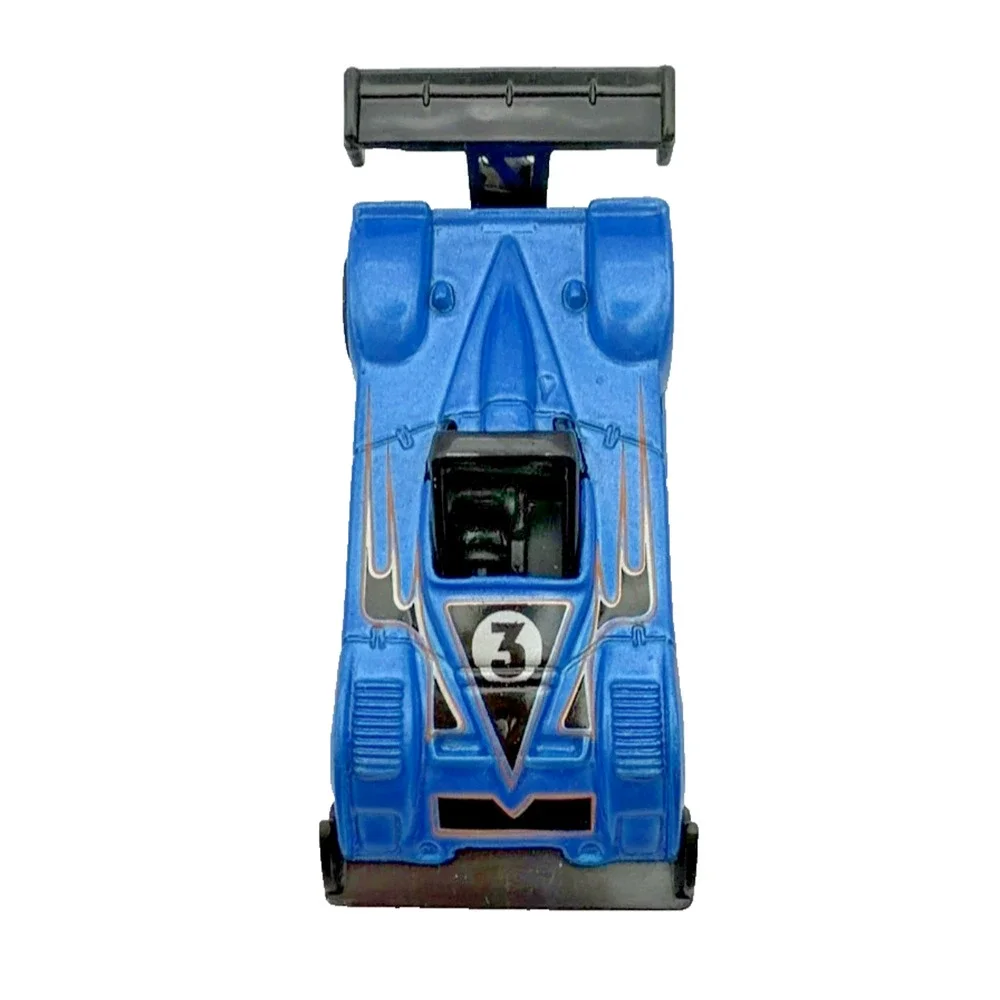 Hot Wheels Power Pipes Blue #3 Die-Cast Race Car 2000 Malaysia 3in